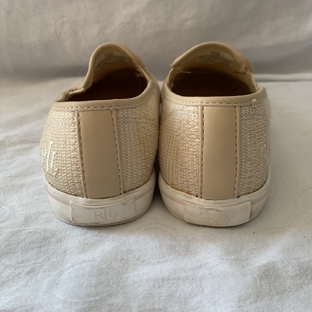 Ralph Lauren Slip On Shoes Faux Straw design - Picture 4 of 6